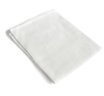 Waffle weave bath towel