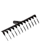 12-teeth twisted garden rake