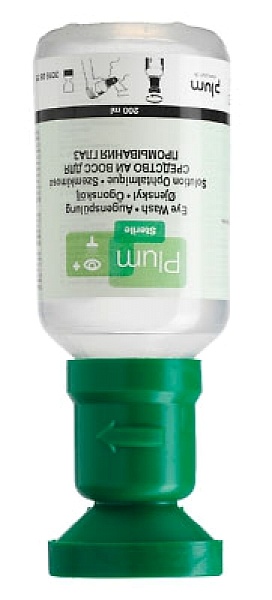 PLUM EYE WASH solution for rinsing eye in 200 ml replacement bottle (4691)