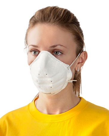 SuperOne 3207 filtering single use half mask (respirator) for protection against dust, mists