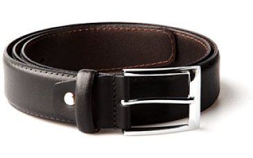 Men's leather belt