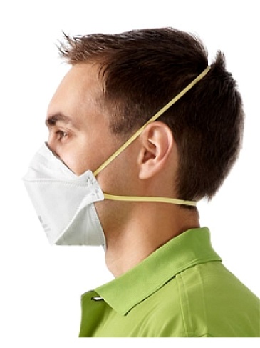 3M™ Aura™ 9310+ filtering half mask for protection against dust and mists (particulates) (FFP1, up to 4 MAC)