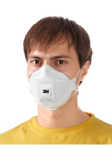 3M 8833 masque anti-poussière FFP3 coque avec valve