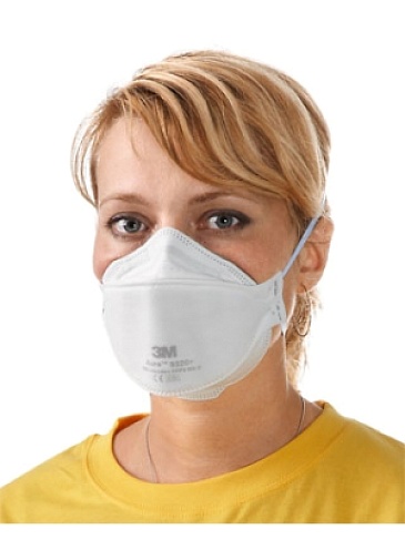 3M™ Aura™ 9320+ filtering half mask (respirator) (FFP2, up to 12 MAC)