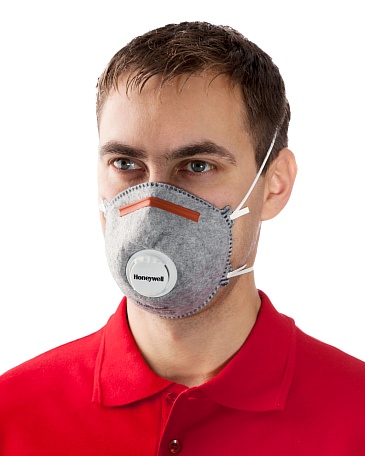 5141 aerosol filtering half mask (respirator) with additional protection against organic vapors (with exhalation valve)