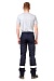 LETO UAE Cargo trousers, Navy blue, Light reflective tape