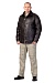 CLASSIC leather men's jacket for flight personnel