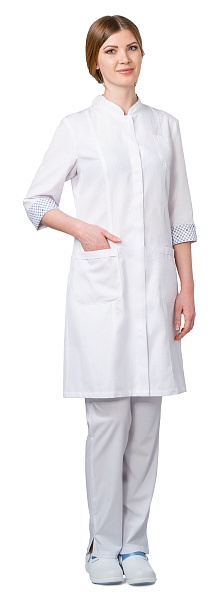 LINDA-ART ladies medical lab coat
