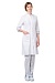 LINDA-ART ladies medical lab coat