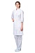 LINDA-ART ladies medical lab coat