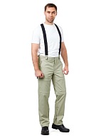 &quot;Pilot&quot; men's  work trousers (beige olive)