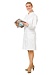 LINDA ladies medical lab coat