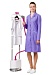 CRYSTAL ladies lab coat, lilac