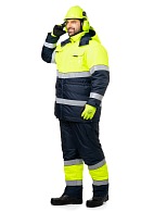 &quot;LUMOS&quot; hi-vis heat-insulated jacket