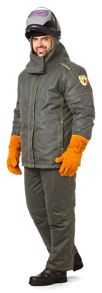 PRIOR heat-insulated welder work suit