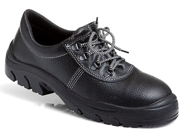 STANDARD-M low-ankle leather boots with steel toe cap