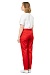 TERESA ladies medical trousers, red