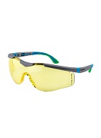 O87 ARCTIC CONTRAST StrongGlass safety spectacles (2-1.2 PC) (18757), yellow lens