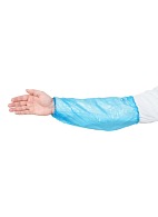 Sleeve-protectors polyethylene, blue (50 pairs)