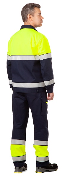 LUMOS men's high visibility  work suit