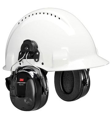 3M™ PELTOR™ PROTAC™ III Headset with hardhat attachments (MT13H221P3E)