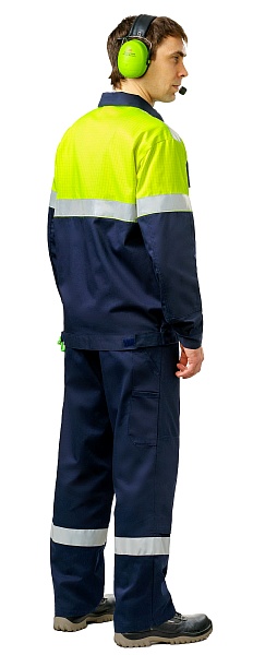 OPERATOR HI-VIS men's  jacket made of antistatic fabric