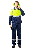 OPERATOR HI-VIS men's  jacket made of antistatic fabric