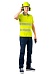 LUMOS hi-vis polo shirt