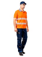 PROZHEKTOR hi-vis polo shirt