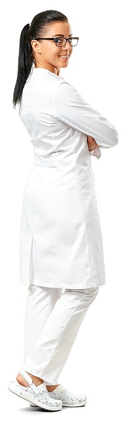 JASMINE ladies medical lab coat