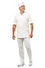 &quot;LOTOS&quot; men's medical shirt, white