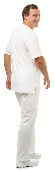 &quot;LOTOS&quot; men's medical shirt, white