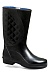 CARBON ladies mining rubber knee-high boots