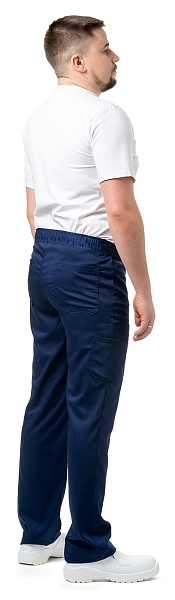 LOTOS men's medical trousers, blue