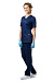 LOTOS ladies medical blouse, dark blue