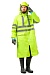 EXTRA VISION WPL waterproof PVC coat, fluorescent yellow