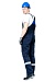 &quot;LETO&quot; men's bib overall