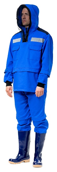 &quot;LES&quot; men's anti-encephalitis suit, cornflower