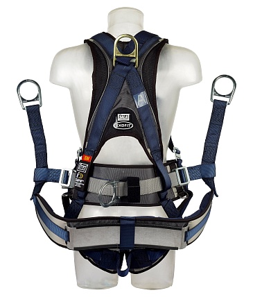 3M ExoFit DERRICK fall protection harness with a belt, size XL (KB11111623)