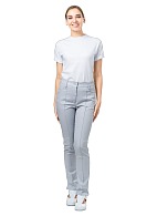 INGA ladies trousers, light-grey