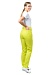 INGA ladies trousers, lime