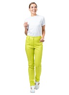 INGA ladies trousers, lime