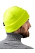 Double layer knitted hat with ThinsulateВ® lining, fluorescent lemon