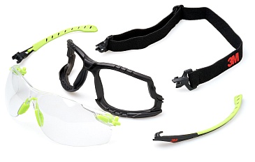 3M SOLUS 1000 SET safety spectacles (S1201SGAFKT-EU) clear lens