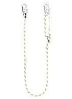 LN111 adjustable fall restraint lanyard