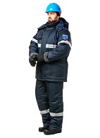 OILSTAT-2 mens work suit against oil, reduced temperatures and electrostatic charging