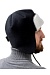 ORSA SE Trapper hat with membrane eVent, black and white