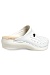 LEON ladies clogs without a strap, white
