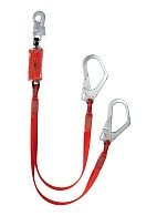 aA22 double-legged webbing lanyard with energy absorber (vnt aA22)