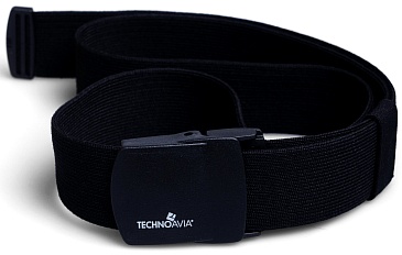 Belt textile, black